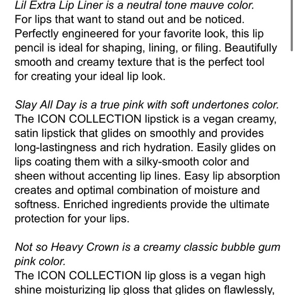 NEW Rinna Beauty Lips Lip Icon Collection $50 Value - Picture 6 of 11